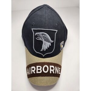 US Screaming Eagles Baseball Cap American Sun Peak Hat Military Army Soldier